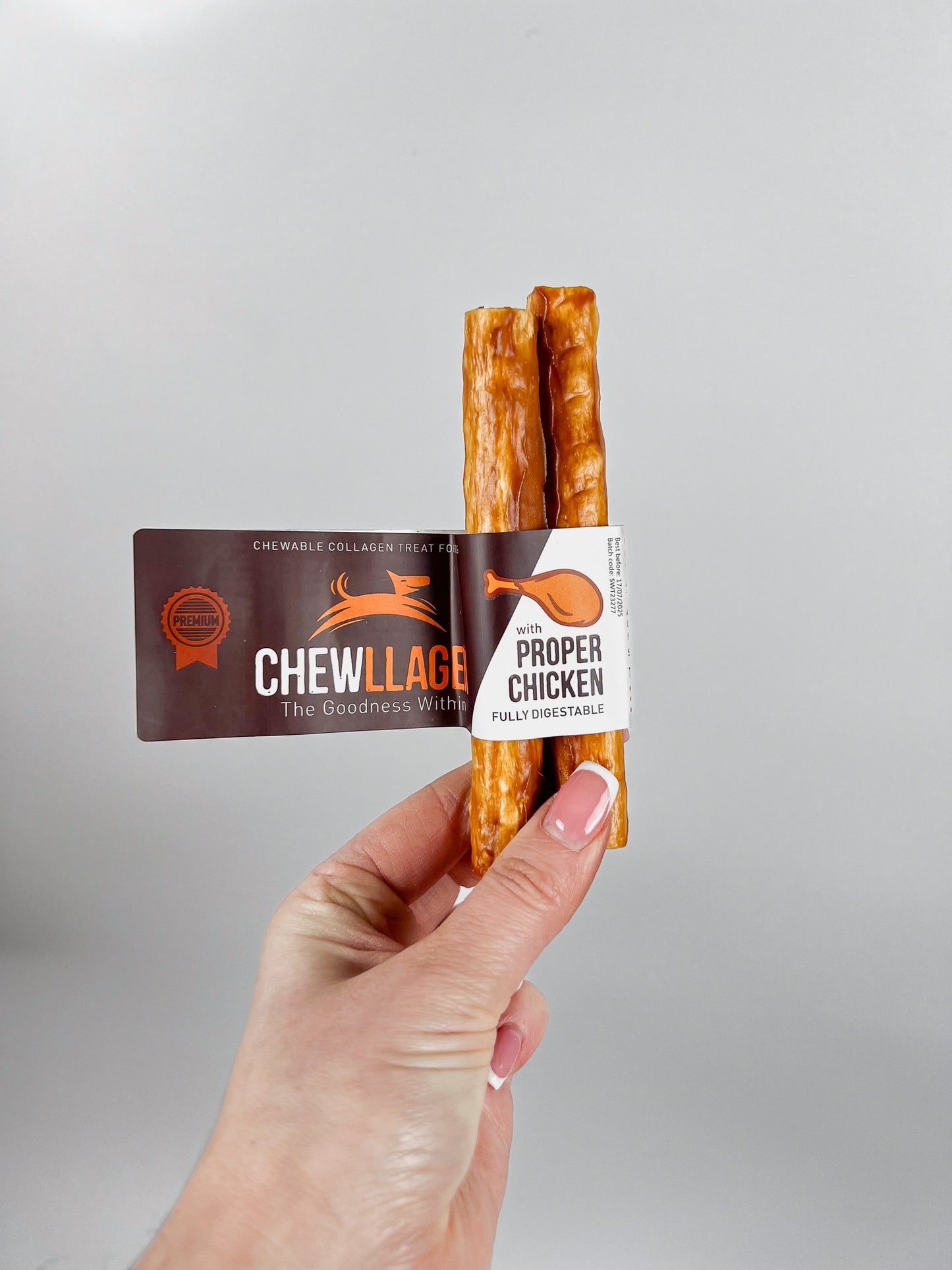 Chewllagen Chicken Medium Roll 2PK