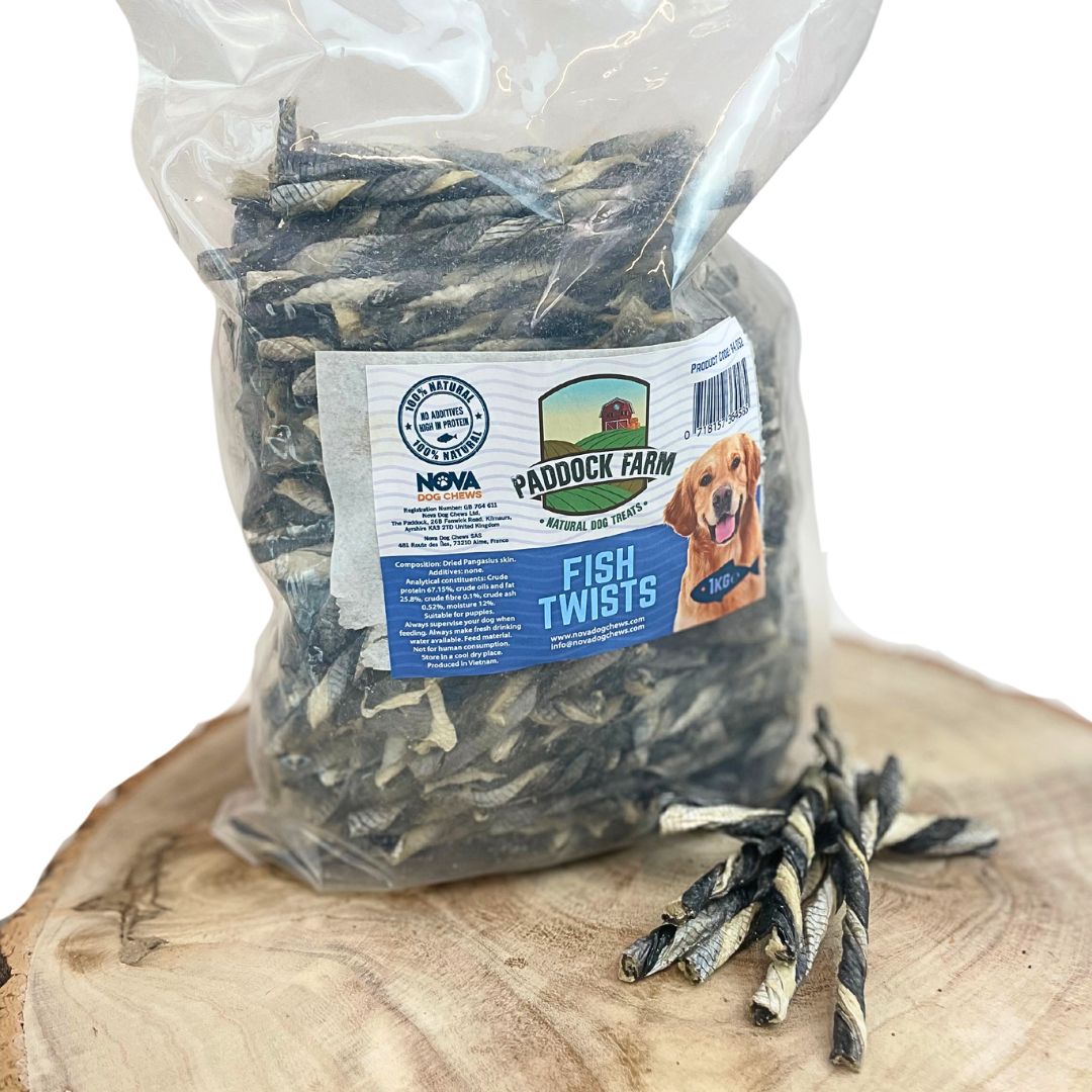 Fish Skin Twists 1kg