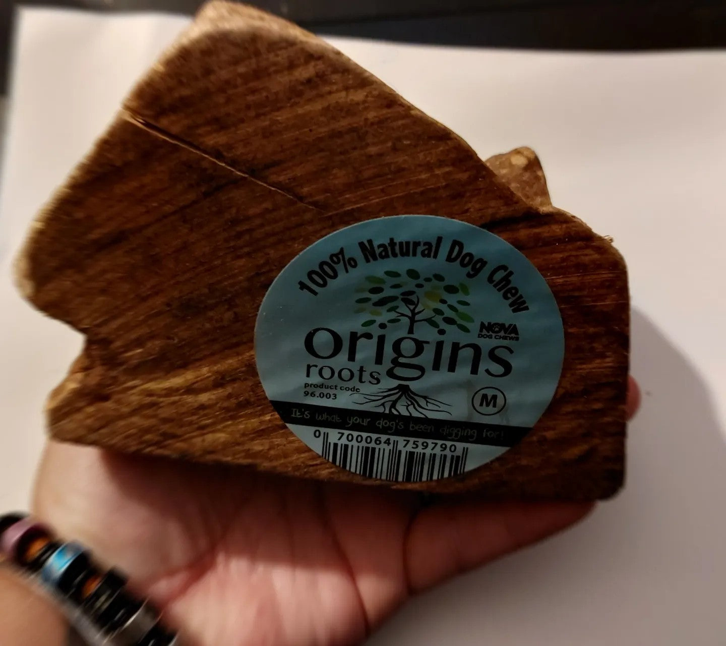 Origins roots natural dog chew